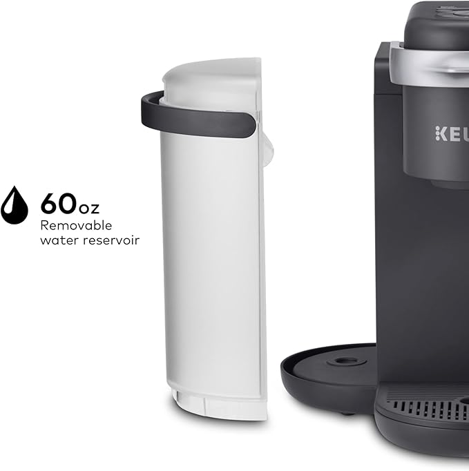 Keurig K-Cafe Single-Serve K-Cup Coffee Maker Latte Maker and Cappuccino Maker Comes with Dishwasher Safe Milk Frother Coffee Shot Capability Compatible with all Keurig K-Cup Pods Dark Charcoal