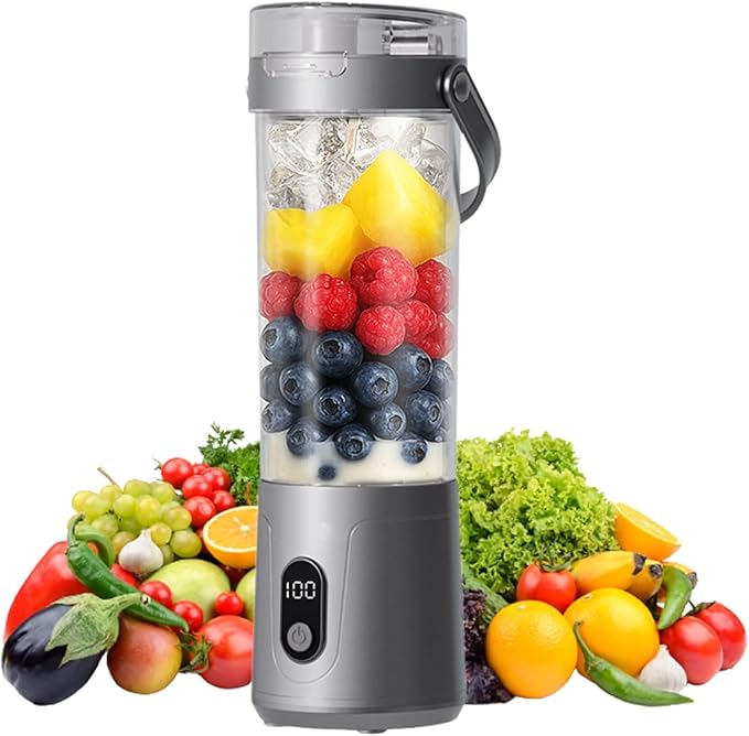 50W Portable Blending Machine Rechargeable Machine Cup Juicer Fruit Mixer 600ml Juicer Maker Blender Cup