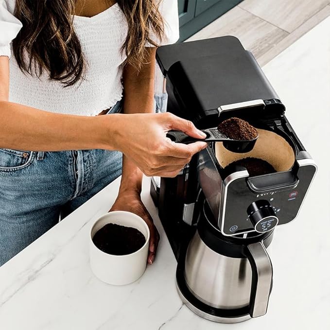 Ninja CFP305 DualBrew Pro Specialty 12-Cup Drip Coffee Maker Thermal Carafe (Renewed)