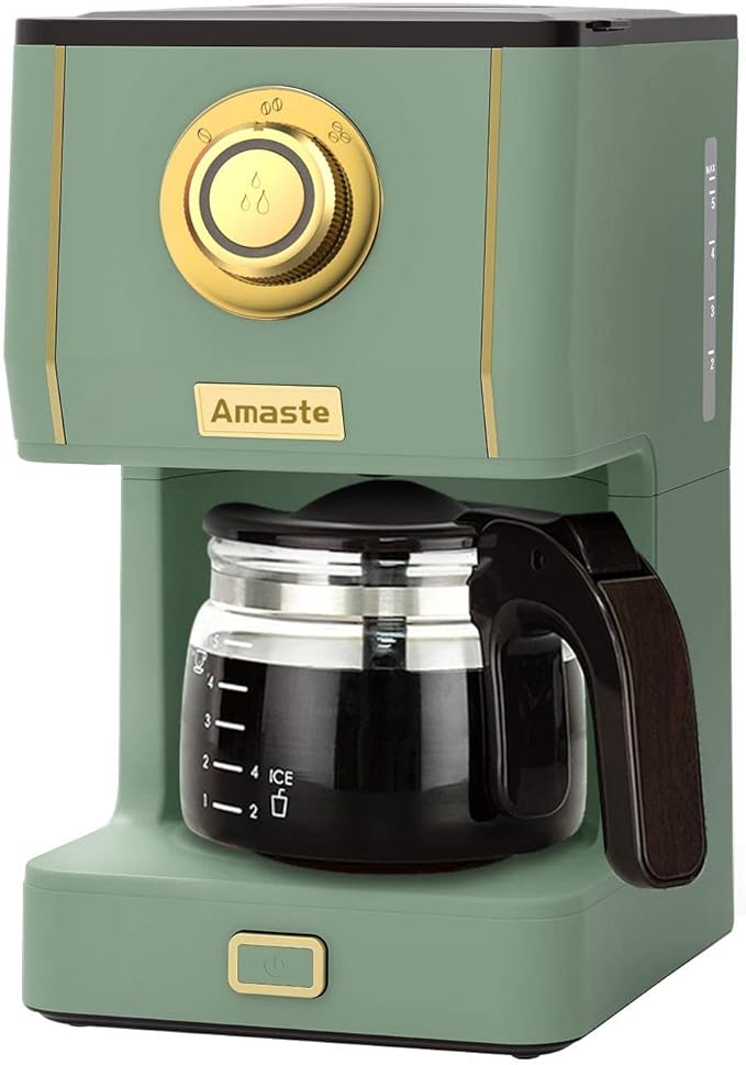 Amaste Coffee Maker 25 Oz Drip Coffee Machine Set