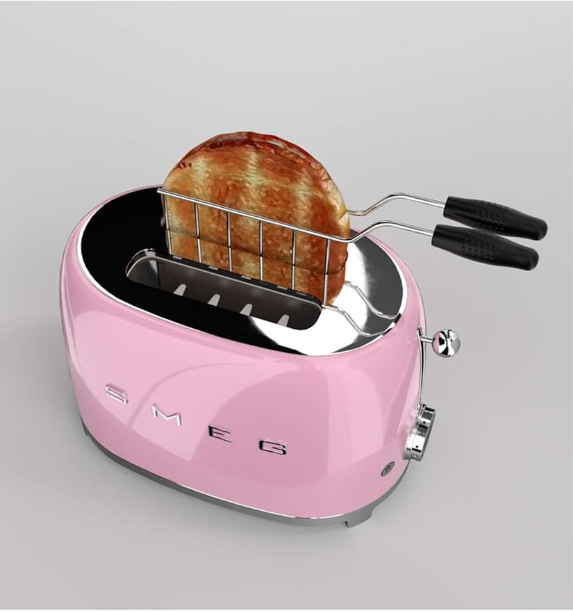 xiaoniubenben Smeg TSF01PKEU Toaster 2 Scheiben cadillacpink