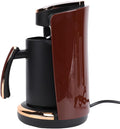 Turkish Coffee Maker 550W Electric Coffee Machine 250ML with Cup for Home Office Travel Hot Beverage Brewing