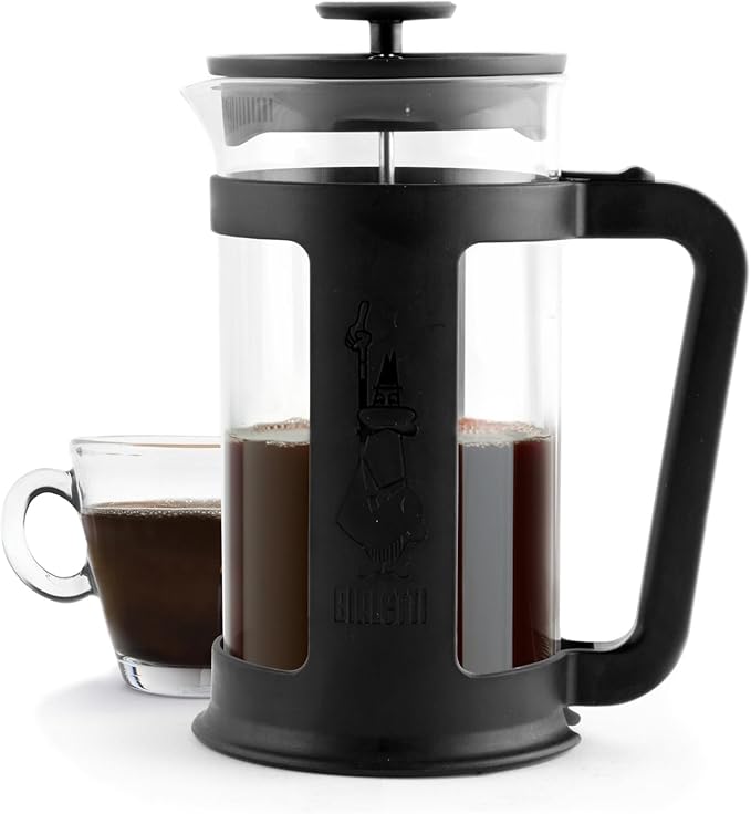 Bialetti French Press 350ml Smart Coffee Maker Black