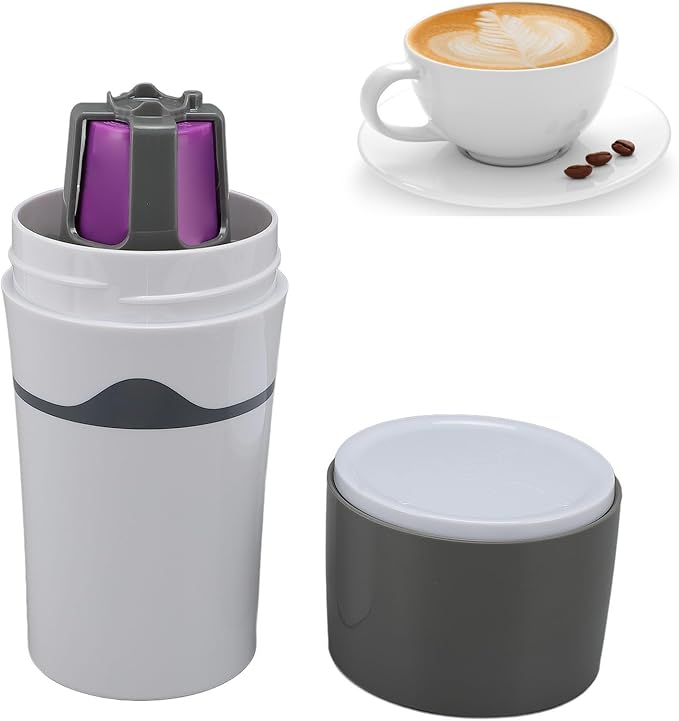 Pour Over Coffee Mug Travel Coffee Mug SUS Leakage Proof Manual Drip Coffee Maker for K Cup Camping Office Home