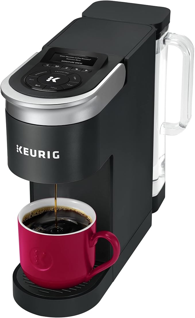 Keurig K-Supreme SMART Coffee Maker MultiStream Technology Brews 6-12oz Cup Sizes Black