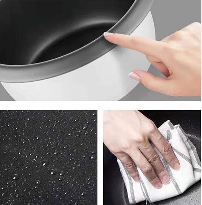 Home Keep Warm Rice Cooker5L Large Capacity Non-stick Pan Aluminum Alloy LinerOne-click Cooking (5L) ()