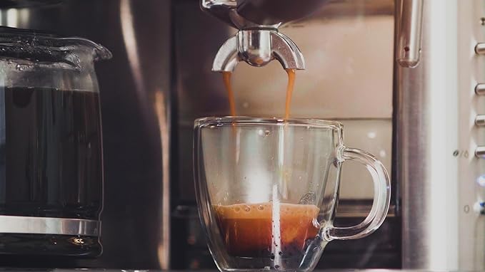 Espressione Combination Stainless Steel Espresso + Coffee Maker 10 cups