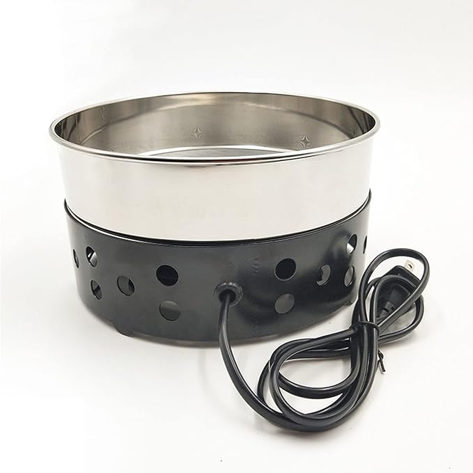 Electric Coffee Bean Cooler Household Coffee Beans Roasters Cooling Machine Coffee Roasters Cool Maker for Home Kitchen With 304 Stainless Steel Mesh 350G Double Layer Collect Coffee Chaff 110V