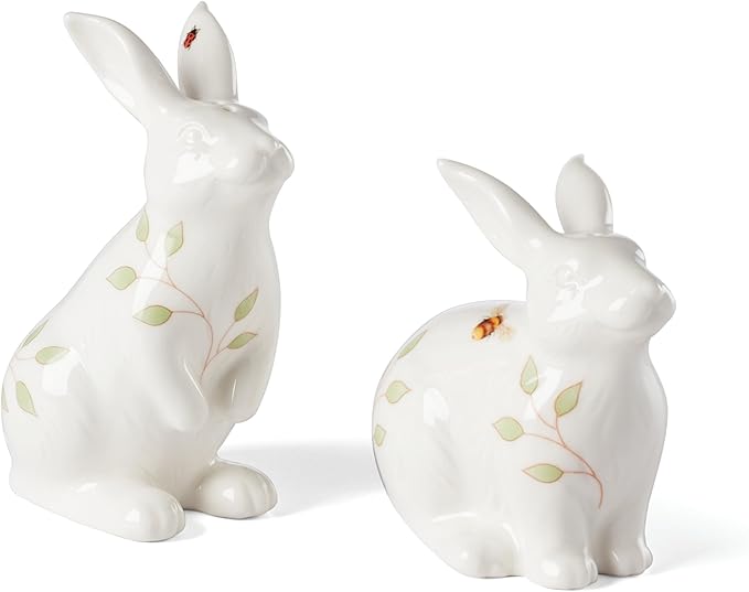 Lenox 893456 Butterfly Meadow Bunny Salt &amp Pepper Easter Serveware