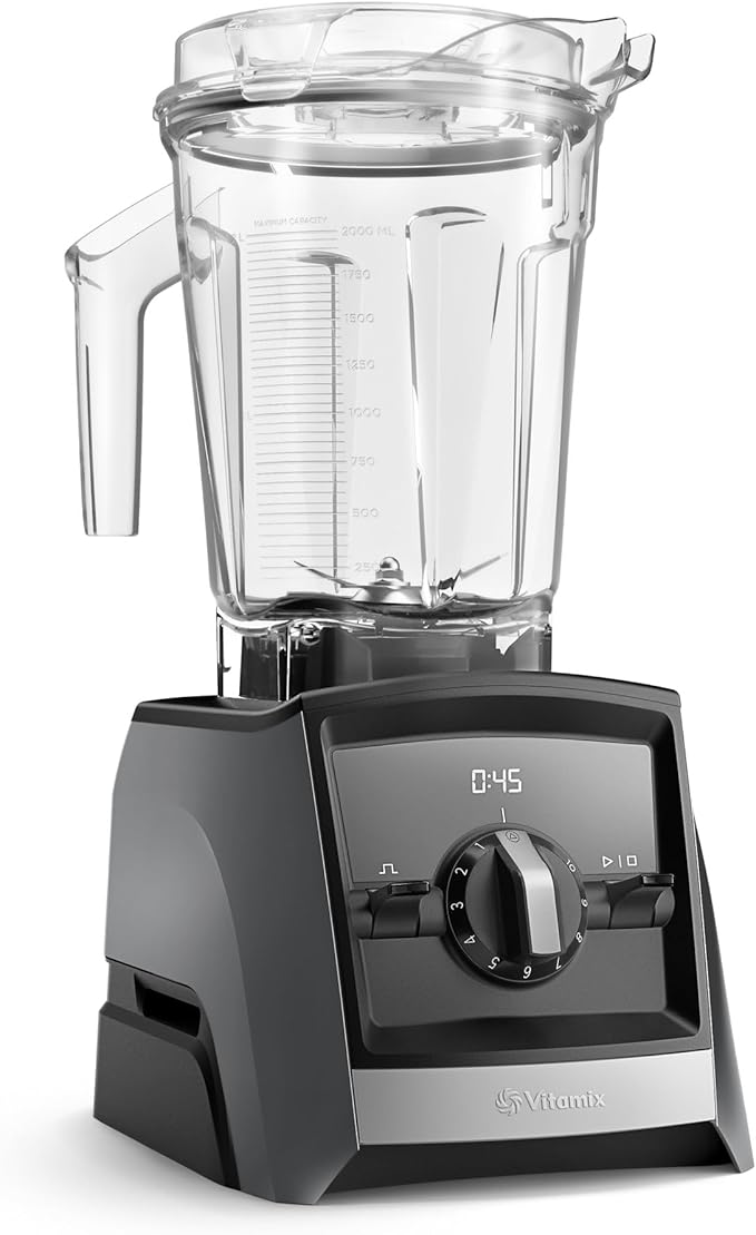 Vitamix A2300 Ascent Series Smart Blender Professional-Grade 64 oz Low-Profile Container Slate