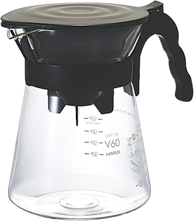Hario V60 Drip-In Coffee Brewer 700ml Black