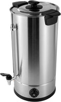 25 L Percolate Coffee Urn110V 1.4KW Commercial Grade Stainless Steel Coffee Maker Hot Water UrnHot Coffee Dispenser for HomeOfficeWedding PartyBuffet Catering