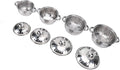 Kitchen Cooking Set Stainless Steel Stockpot Set Even Heat Distribution Stainless Steel Handles Compact and Easy to Clean Ideal for Personal Kitchens Easy to Carry