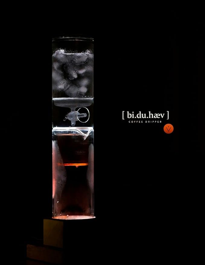 Biduhaev Premium Cold Brew Coffee System Maker - Versatile Cold Drip Brewer for Coffee Tea Wine &amp Sake - 1000cc Model No. M10 iF World Design Gold Award Winner 2015