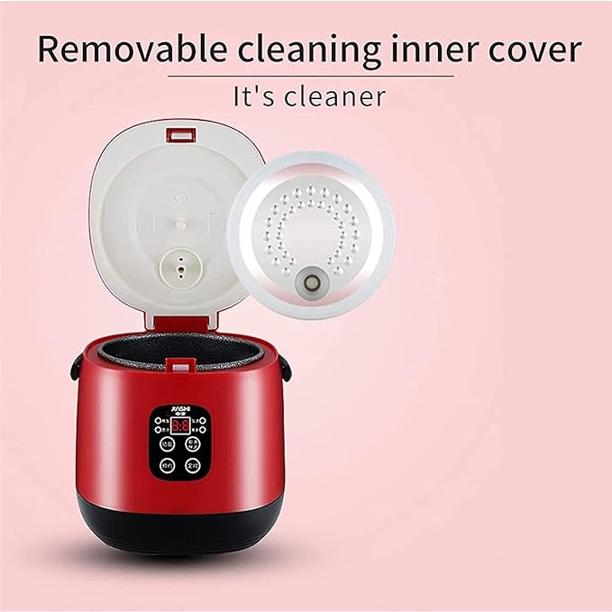 Mini Rice Cooker Dual-Purpose Rice Cooker And Steamer With Heat Preservation Function To Steam Healthy Food And Vegetables (#1) (#1)