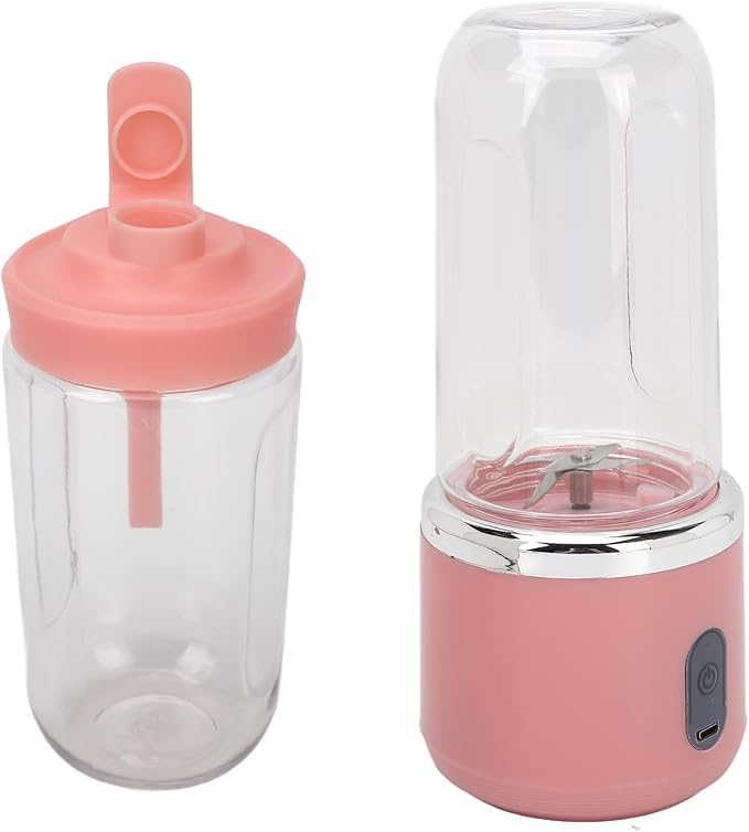 Travel-Friendly Mini Blender Portable Personal Juicer Cup with 6 Blades for Outdoor Gym Office