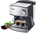 Electric Coffee Maker 1.6L with Fast Foam Frother - 850W Kitchen Appliance for Lovers