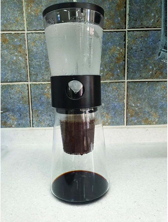 NUVO Cold Brew Dutch Drip type coffee maker hand drip coffee making (Dark Gray)