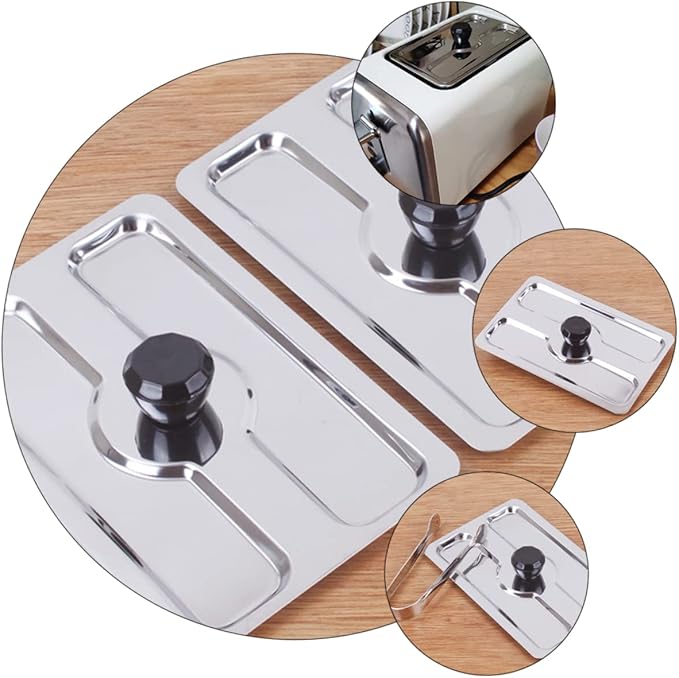 5pcs Toaster Cover Automatic Electric Bread Maker Upper Cover for Kitchen Appliances and Water Simple and Practical Design Fits Standard