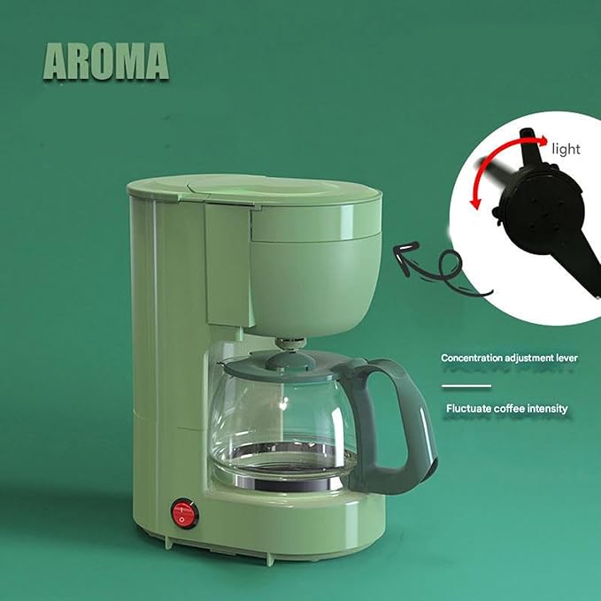 Small Home Drip Coffee Maker Household 0.65L Brewer Pots Household Coffees Machine Enduring Brewer Pots
