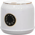 Rice Cooker Mini 2 L 400W For 2-3 People Touch Panel Stainless Steel Inner Pot Auto Shut-Off White