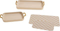 Our Place Essentials 4-Piece Griddle Pan Set | Nonstick Griddle Standard &amp Mini with Reusable Silicone Oven Mats | Thermakind™ PFAS-Free Nonstick Oven Safe Stovetop to Oven Versatility | Cream