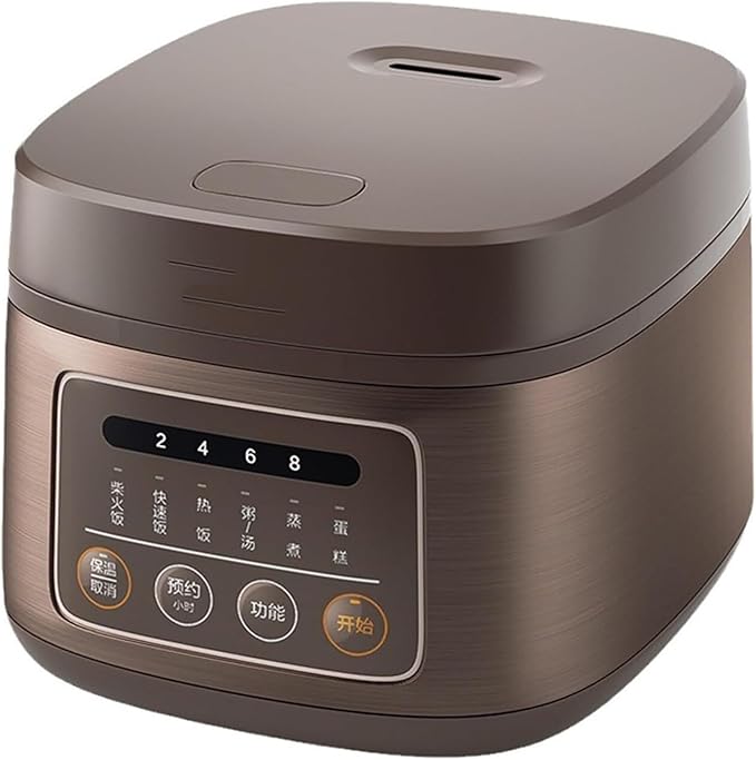 Mini Rice Cooker Commercial Rice Cooker 4L Portable Rice Cooker Cook Rice &amp Steam Vegetables For Rice Porridge Soup