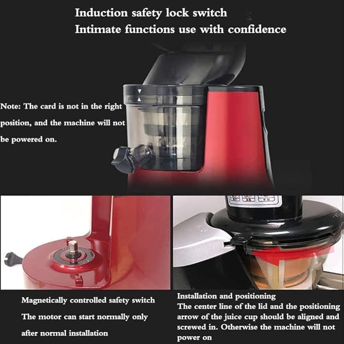 Multifunctional Electric juicer Juicer MachinesMultifunctional Squeezer Large-Caliber Raw Juice Machine Juicer