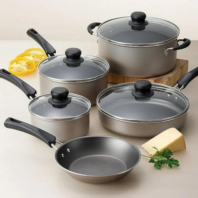 9-Piece Non-Stick Cookware Set