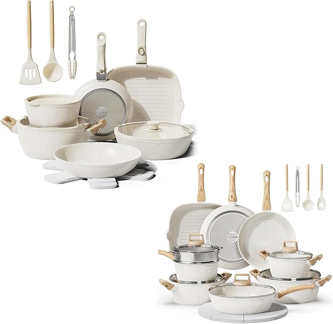 24pcs set cream white+19pcs set cream white