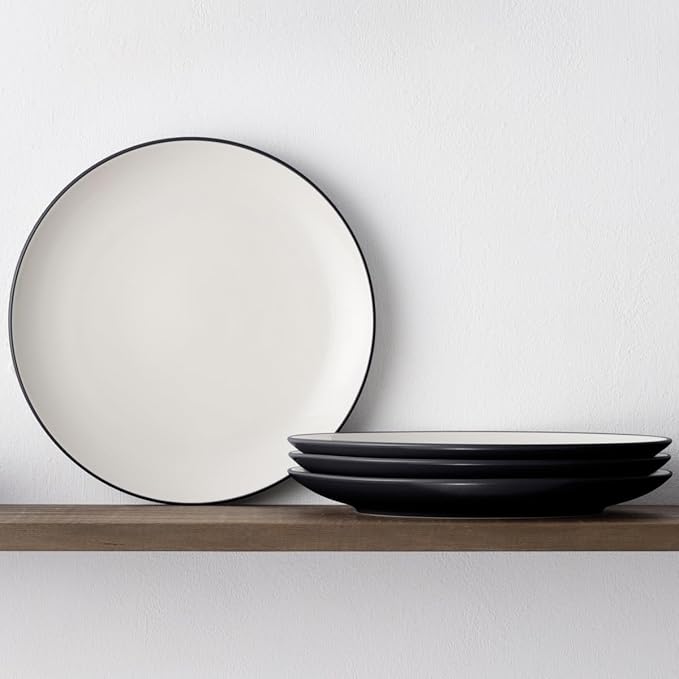 Noritake Colorwave Graphite 24-Piece Dinnerware Set Service for 4