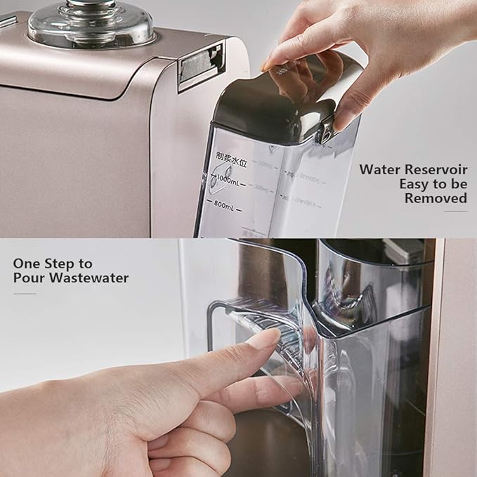 Joyoung DJ10U-K1 Multi-Functional Soy milk Maker 4-in-1 Coffee Maker Juice Maker Electronic Water Kettle No filter Intelligent Preset Capacity Range 300-1000ML