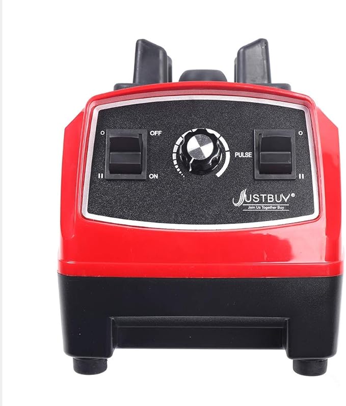 BPA Free 3HP 2200W Heavy Duty Commercial Grade Blender Mixer Juicer Commercial Smoothie Blender 2L / 2000cc (Red)