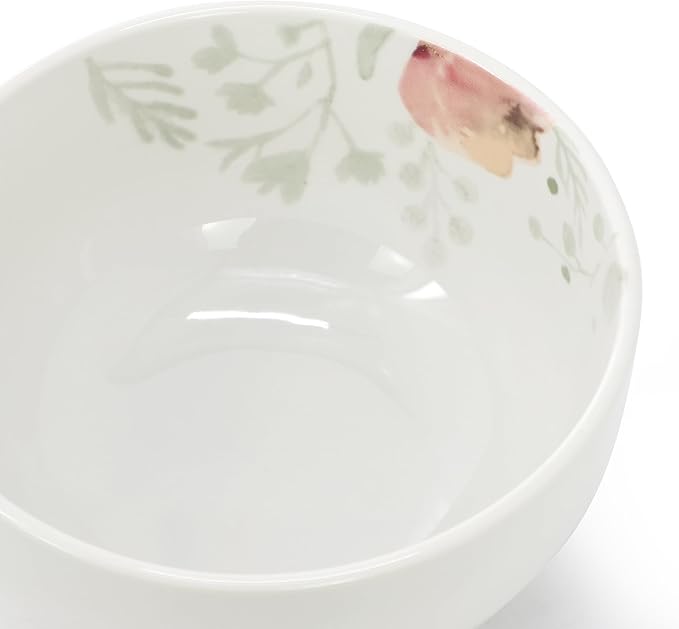 Elama Poppy 12 Piece Porcelain Dinnerware Set Service for 4