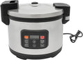 Large Capacity Commercial Rice Cooker &amp Warmer with Nonstick Inner Pot 13.74Qt Multi-function Electric Rice Cooker | LED Display | Timer Setting | Smart Preset from 30 min-24 Hrs