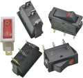 10 Pieces/lot Rocker Switch Rice Cooker Electric Frying pan Small Boat Type Power Button KCD3 Light 2/3 pin(D (10PCS))
