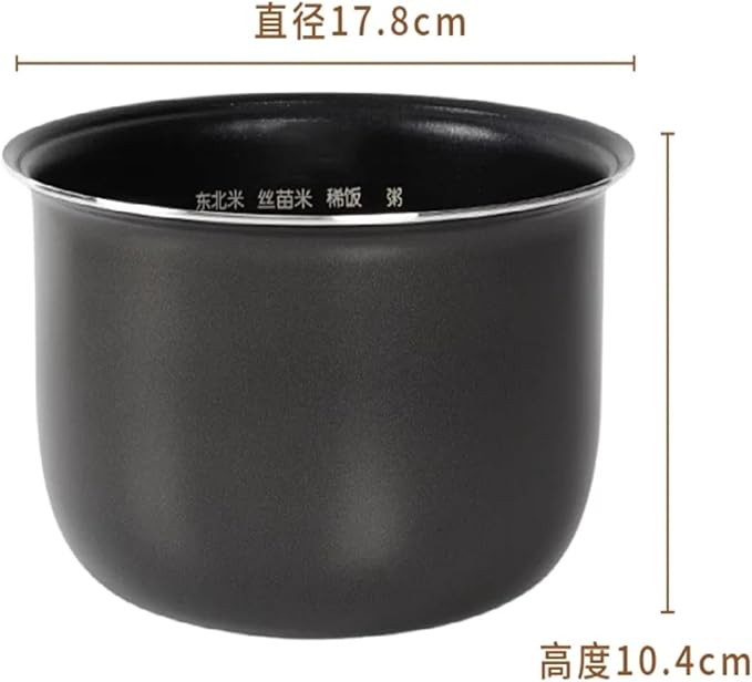 Compatible With Midea. Rice Cooker 1.6L Inner Pot MB-YN161/WYN165/MB-FS16C/FS165/FD162