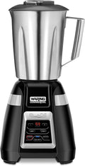 Waring Commercial BB340 Blade 1 HP Blender 2-Speed Key Pad with Pulse and 99 Second Countdown Timer  48 oz Stainless Steel Container 120V 5-15 Phase Plug