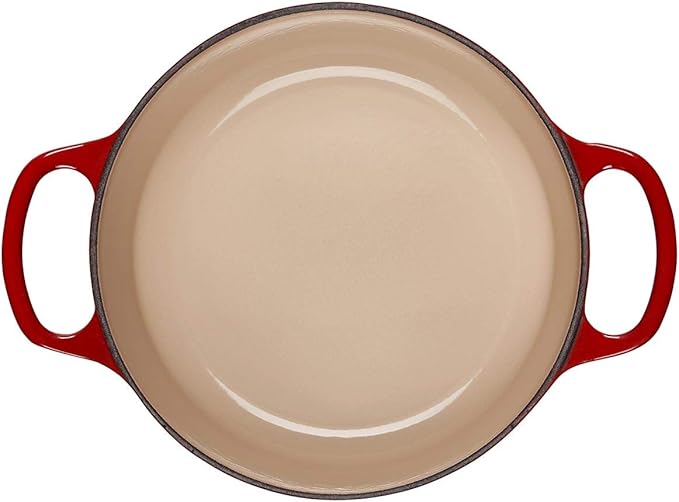 Le Creuset 5 Piece Enameled Cast-Iron SS Knob Condo Cookware Set (Cerise)