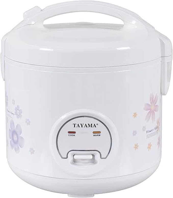 TAYAMA Automatic Rice Cooker &amp Food Steamer 10 Cup White (TRC-10RS)