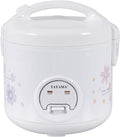 TAYAMA Automatic Rice Cooker &amp Food Steamer 8 Cup White (TRC-08RS)