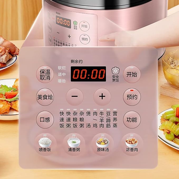 Household Electric Rice Cooker Household Rice Cooker Thicken Non-Stick Double Liner 24H Reservation And Heat Preservation For 2-8 People