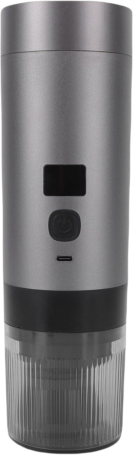Portable Coffee Maker Compact Travel Machine with 3 in 1 Extraction Mode and Built in Rechargeable Battery Fast Heating to 90C in 5 6 Minutes for Camping Office Travel