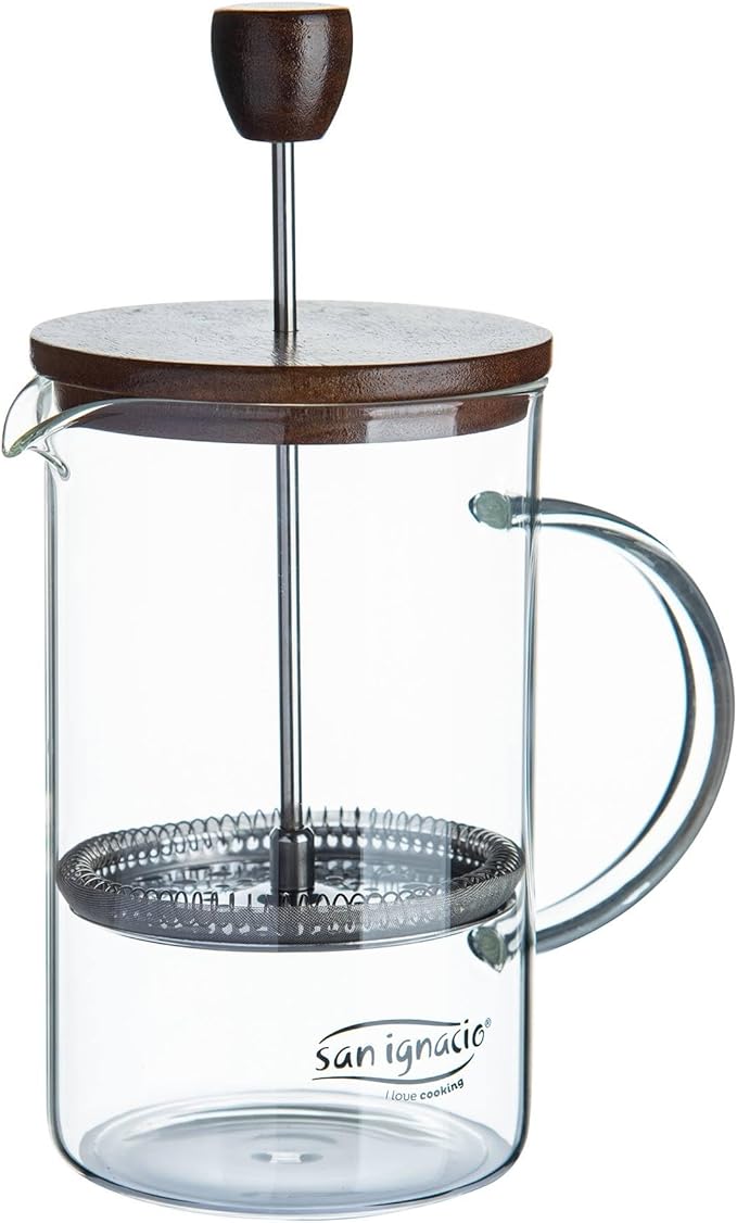 San Ignacio Borosilicate Glass Coffee Maker Diameter 15.8 x 10 x 18.8 cm