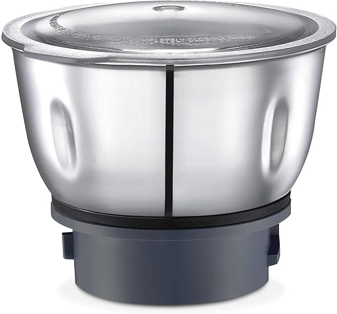 Judge Delight Wet/Dry 3-Jar Mixer Grinder Powerful 750 Watts Motor Stainless Steel Blades and Jars Modern Elegant Design 110v for USA