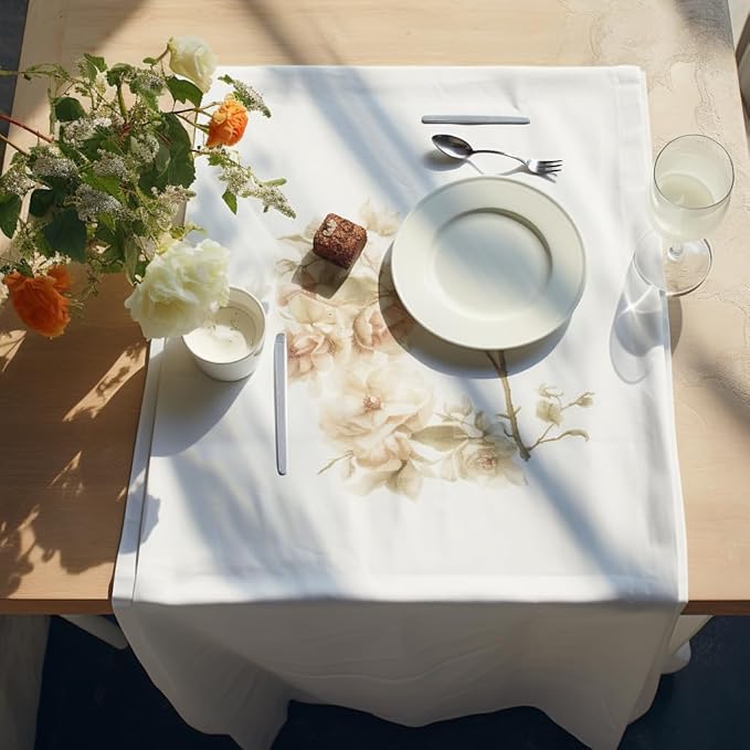 10IN White Anti-Shatter Dinner Plate Set Indoor/Outdoor Fruit/Dessert/Salad Plate Anti-Shatter Dinnerware Set Lead-Free Microwave Safe Dishwasher Safe - 8PCS(Shallow Dish)