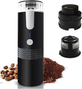 Portable Electric Espresso Coffee Maker Machines Single Serve With Cup Powder And Capsule Bin Recharable Automatic