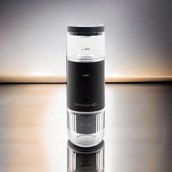 Mini Portable Espresso Coffee Maker USB Rechargeable for Espresso Powder or Capsule