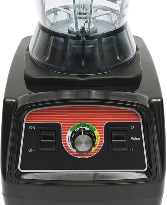 Commercial Blender Heavy-Duty Smoothie Blenders 3.3HP 2800W Power Juicer Food Process Adjustable Speed Blender Mixer for Smoothies Ice Crush Frozen Drinks