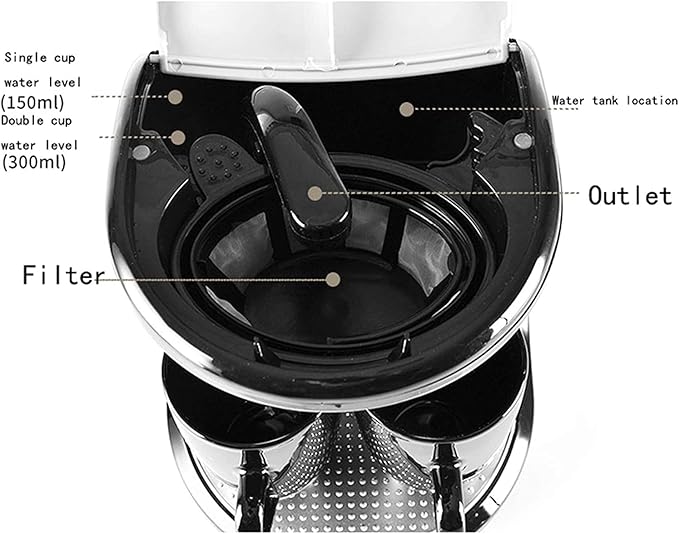 Coffee Maker Fully Automatic Coffee Machine For Home Office Filter Coffee Machine Small Portable Espresso Multifunction Coffee Maker Coffee Machine 20240311